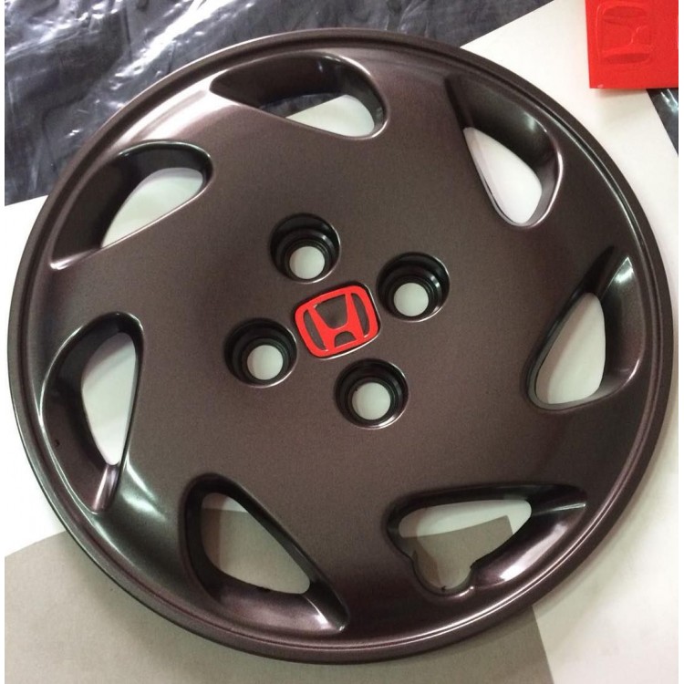 Smoked Color For Honda Civic Wind Rose Wheel Cover Color Compatible 14 '
