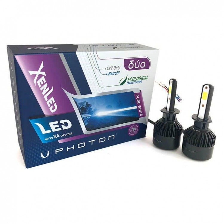Photon H1 Photon Duo Led Xenon Lightning Effect White Zenon  H1